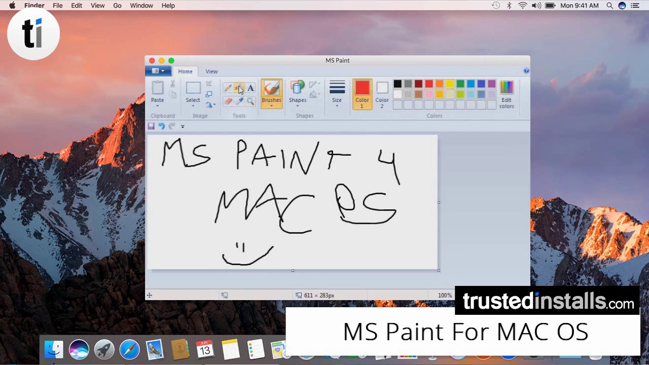 Free paint program for mac